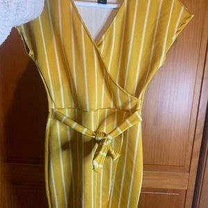 Yellow Sunflower Dress